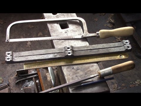 CBA/ABANA Level III Grille: Cutting the Base and Capitals, Forging the Tenons, Assembly of the Frame