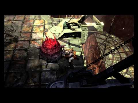 God of War 3: Remastered - Chapter 2 Hades: Phoenix Feather Location, Floor Gate Vent Puzzle PS4