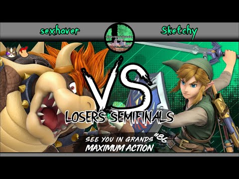 SUGMA #86 - LSFs - sexhaver (Bowser, Fox, Diddy Kong) vs Sketchy (Link)