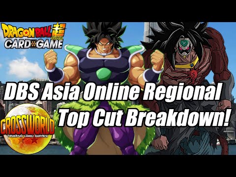 DBS Asia Online Regional Top Cut Breakdown & Meta Analysis! - Dragon Ball Super Card Game