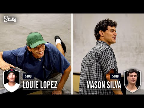 Pro Skateboarders Faceoff in a Game of SKATE | LOPEZ vs SILVA - Part 1