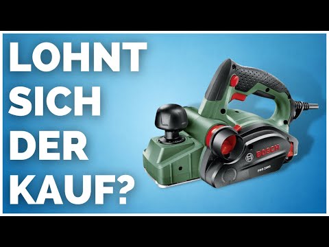 Bosch PHO 2000 - Elektro Hobel im Test [KURZ & KOMPAKT] zusammengefasst