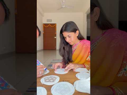 Diwali ki sajawat 🪔 with my husband | @ivasuu #minivlog #diwalispecial #diwalidecoration