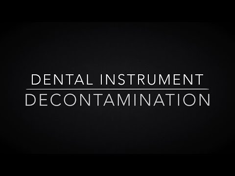 Decontamination of Dental Instrument