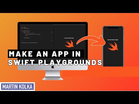 Make an App in Swift Playgrounds | Learning Swift UI For Beginners