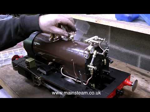 WORKING AT THE STEAM WORKSHOP #18 - STEAM FITTINGS AND A REPAIR TO THE SUPERHEATER