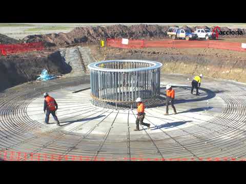 Foundation works at Mt Gellibrand Wind Farm, Australia | ACCIONA