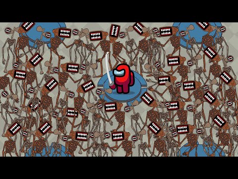 Among Us VS Million Siren Head and MEGAHORN