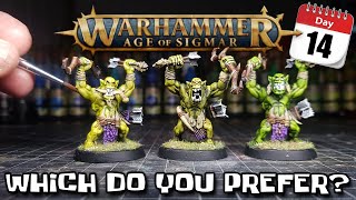 My TOP 3 Greenz for Painting Warhammer AOS Orruks