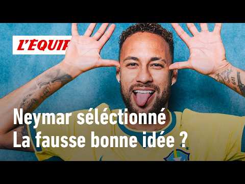 Coupe du monde : Neymar méritait-il sa place dans la liste de Carlo Ancelotti ?