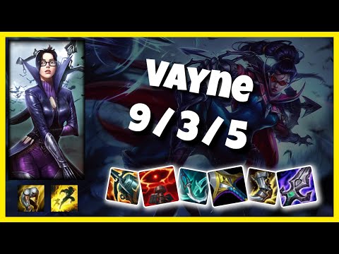 Vayne 11.3 Gameplay Challenger Replay Bot Lane - S11 (9/3/5) - BR