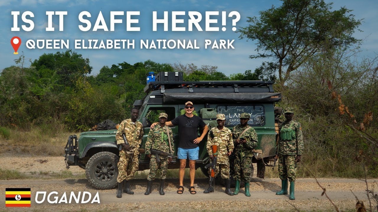 Queen Elizabeth National Park, Uganda | Are We Safe!? | Overlanding Africa