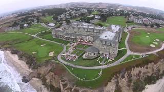preview picture of video 'Flying above the Ritz Carlton in Half Moon Bay'