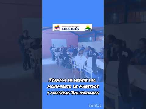 JORNADA DE DEBATE DEL MOVIMIENTO DE MAESTRAS Y MAESTROS BOLIVARIANOS MUNICIPIO DEMOCRACIA - FALCÓN.