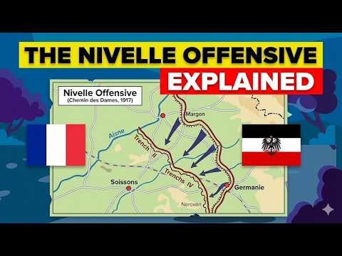 The Nivelle Offensive Explained | Carnage at the Chemin des Dames