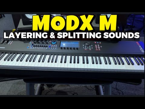 MODX M Tutorial | How to Layer and Split The Keyboard