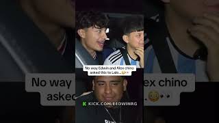 No way Edwin and Alex chino asked this to Lalo…😳👀 #edwinrg #alexchino #lalo #fyp
