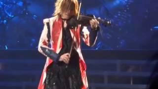 SUGIZO Life On Mars in London with X JAPAN