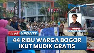 44 Ribu Warga Kabupaten Bogor Mudik Gratis ke Kampung Halaman, Berangkat dari Stasion Pakansari
