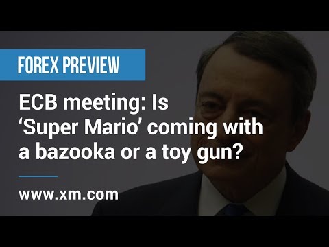 Forex Preview: 11/09/2019 - ECB meeting: Is ‘Super Mario’ coming with a bazooka or a toy gun?