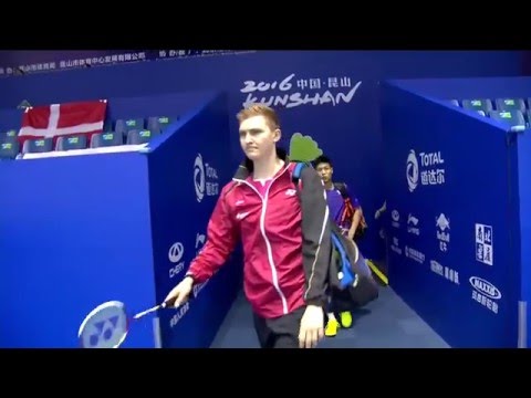 TOTAL BWF Thomas & Uber Cup Finals 2016 | Badminton Day 4/S1-Thomas Cup Grp D- DEN vs TPE