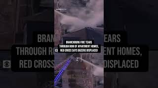 Branchburg fire tears through row of apartment homes