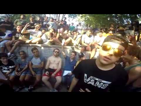 K.O Técnico Jado vs La Makinaria (Batallón para los q no saben)