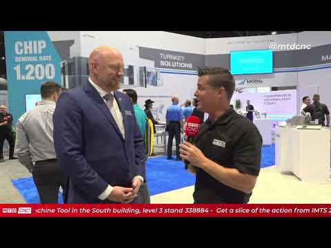 IMTS Live stream with MTDCNC and Modig Machine Tool - the only machine tool builder in Scandinavia