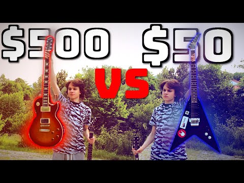 Super Cheap vs Good GUITAR [$50 vs $500] TEST (Do You Need Expensive Gear?)