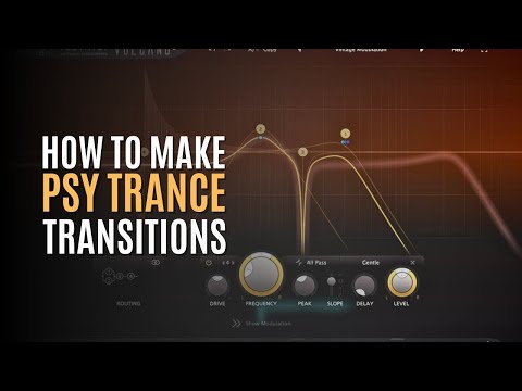 How to make Psy Trance transitions | Trance Transition Tutorial