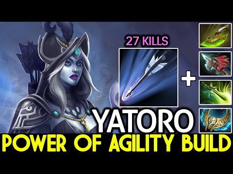 YATORO [Drow Ranger] Power of Agility Build Crazy Game Dota 2