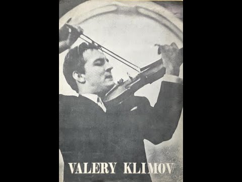 Valery Klimov Russian violinist