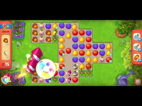 Hard Level 10889▪︎ no hacks, real play ☆ Gardenscapes by Anne