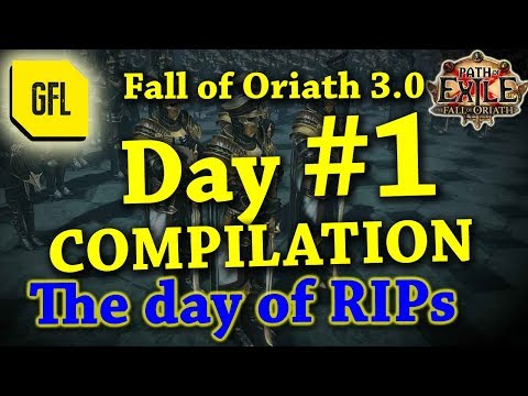 Path of Exile 3.0 Fall of Oriath: DAY #1 Compilation from Youtube and Twitch