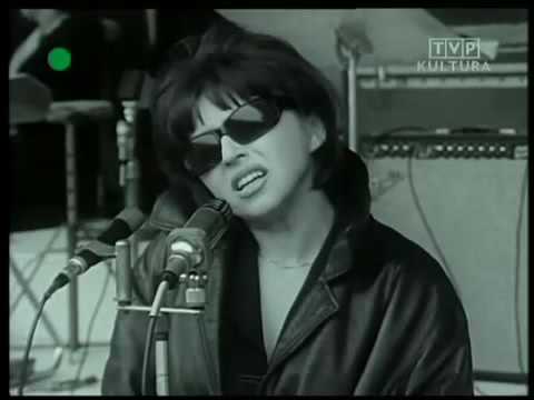 Kalina Jędrusik podczas próby w Opolu (1965)