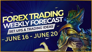 🎯 Weekly Forex Forecast | EURUSD, GBPUSD, USDJPY, AUDUSD, XAUUSD OIL (16/06/2025) Supply And Demand
