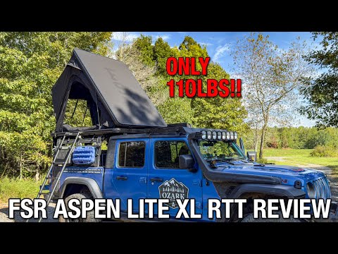 Free Spirit Recreation Aspen Lite XL RTT Review - Only 110lbs!!