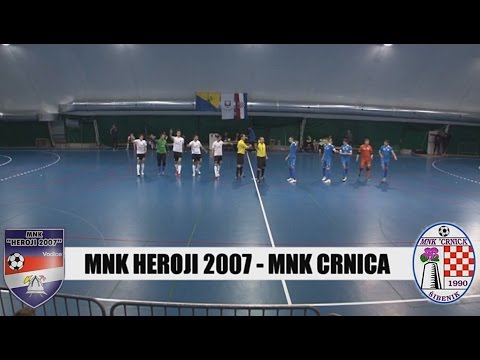 HMN KUP: MNK HEROJI 2007 - MNK CRNICA, 08.12.2015.