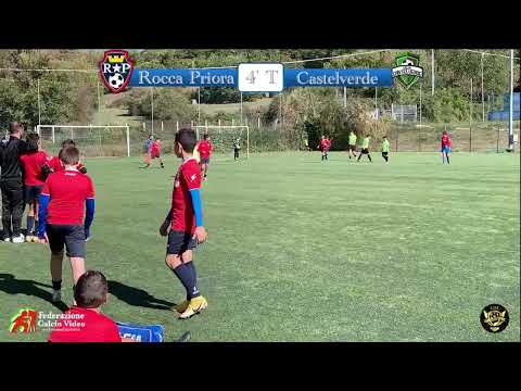 ROCCA PRIORA vs CASTELVERDE  Cat.Esordienti