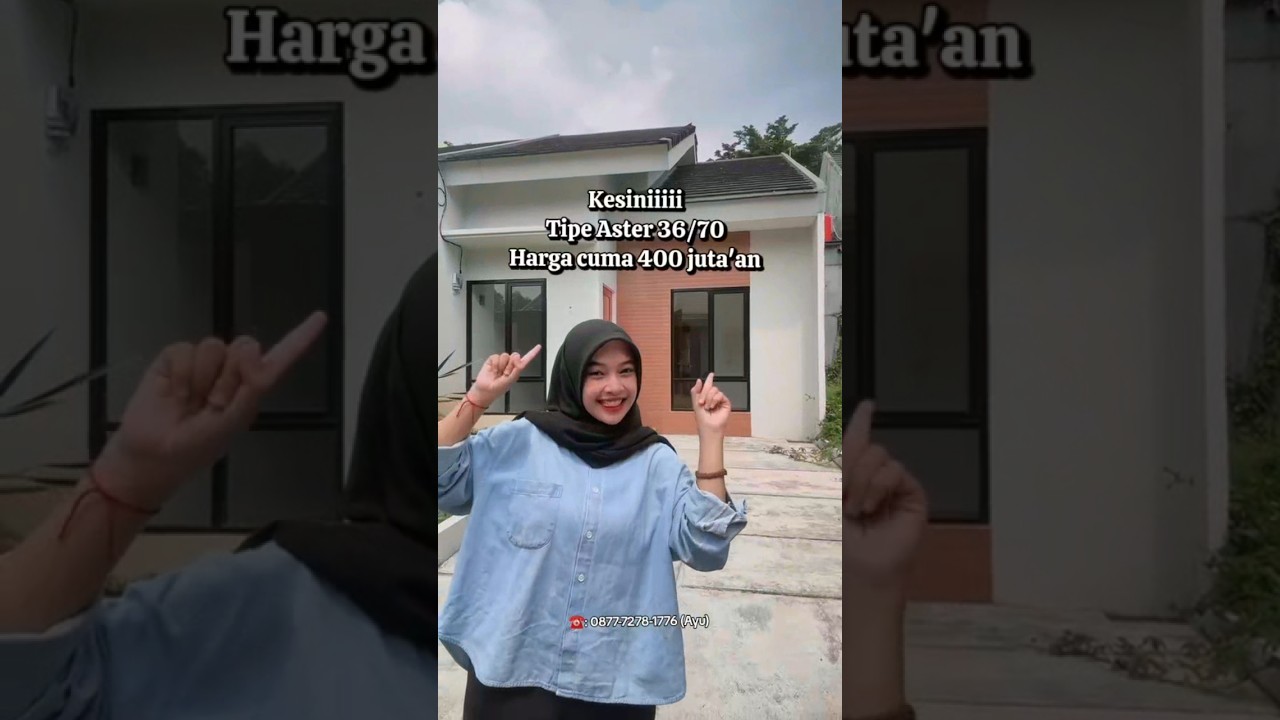Dijual Rumah Siap Huni Bebas Banjir Lokasi Cibubur