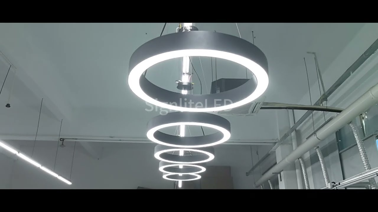 Modern Ring LED Pendant Light | SignliteLED