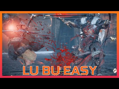 How To Beat Lu Bu EASY FAST Solo | Wo Long: Fallen Dynasty Boss Fight - PC 4K RTX 4090