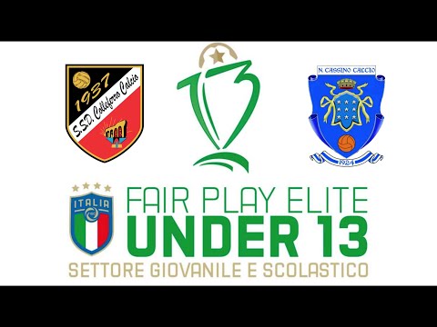COLLEFERRO CALCIO 1937 vs CASSINO CALCIO 1924  FAIR PLAY ELITE UNDER 13 ANNO 2023