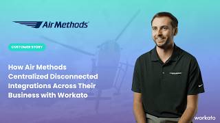 How Air Methods Centralized Disconnected Integrations Across Their Business with Workato
