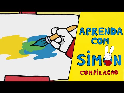 Capa de Simon *Compilação Aprenda com Simon* Português Brasileiro [Oficial] Desenhos animados para crianças