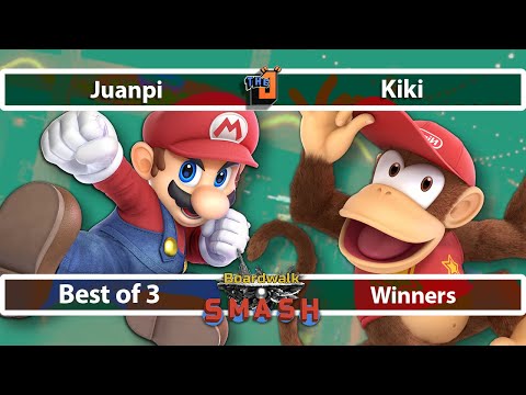 BWS 75 - Juanpi (Mario) vs Kiki (Diddy Kong) - WR3 - Smash Ultimate