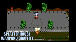 [Nintendo NES] SPLATTERHOUSE WANPAKU GRAFFITI (Namco)
