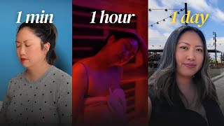 Do This When You're Feeling Anxious | 1 Min, 1 Hour, 1 Day Options