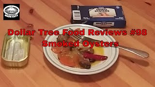 Dollar Tree Food Reviews #98 Smoked Oysters
