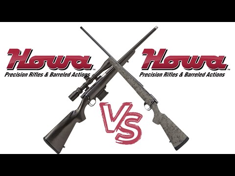 Howa H-S Precision vs Howa Carbon Elevate: The Ultimate Showdown